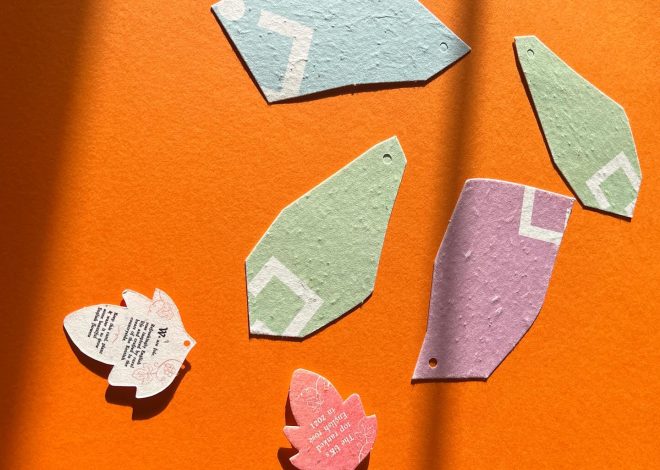 Corporate Flyers for Advertising: Sustainable Marketing with Seeded Paper