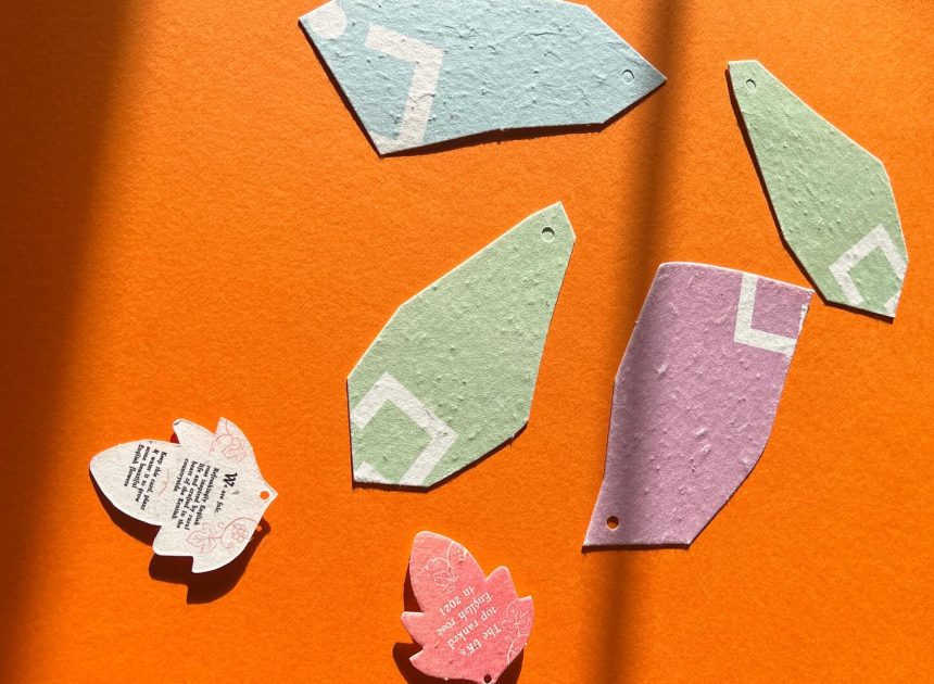 Corporate Flyers for Advertising: Sustainable Marketing with Seeded Paper